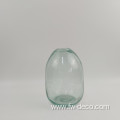 Light blue Glass vase For Home